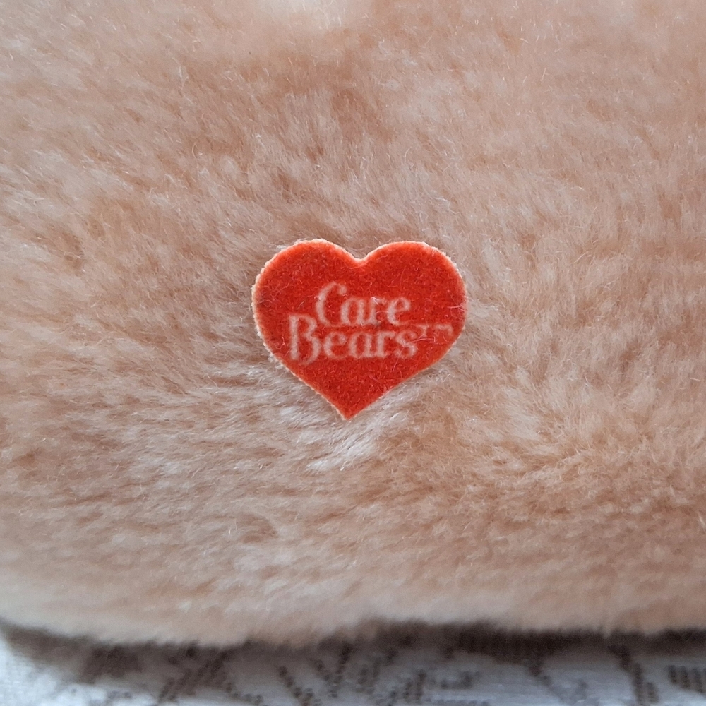 Vintage 1984 Care Bears Slippers Tenderheart Bear - Picture 8 of 14